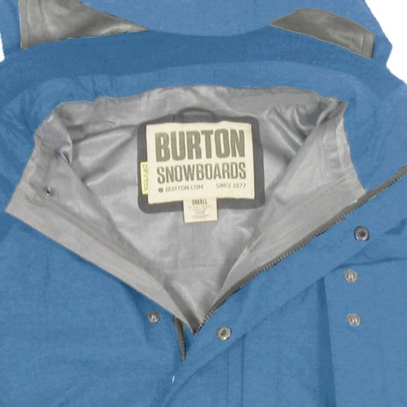 NEW $320 Burton GMP Thatcher Jacket! Small  Blue Dry Ride EcoNanoshell 2L Shell - Picture 2 of 2